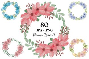 Download 357 Flower and Floral Watercolor Bundle - Floral watercolor Collection
