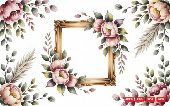 Download Boho Floral Watercolor Aesthetic - Floral watercolor Collection