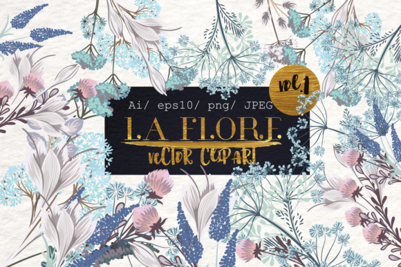Download Flora Vector Floral Clipart - Vector Collection